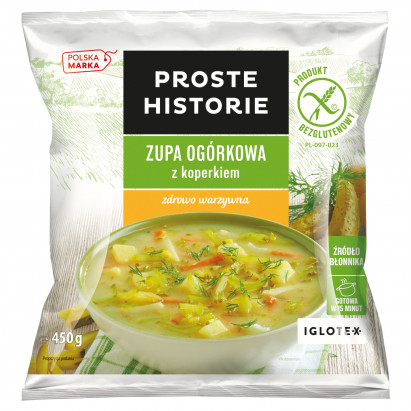 Proste Historie Zupa ogórkowa z koperkiem 450 g