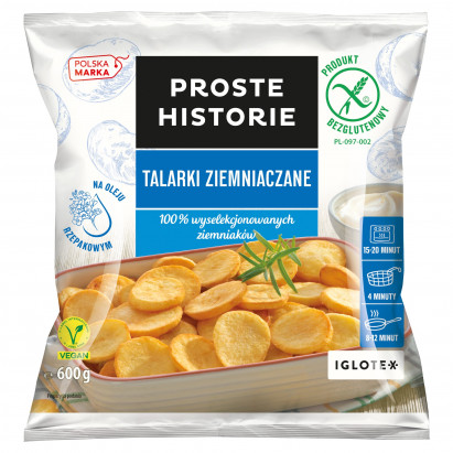 Proste Historie Talarki ziemniaczane 600 g