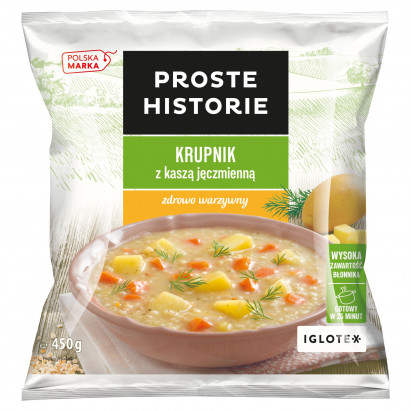 Proste Historie Krupnik z kaszą jęczmienną 450 g