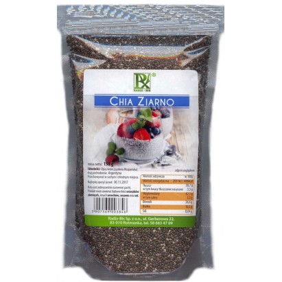 Chia ziarno 150g Radix-Bis
