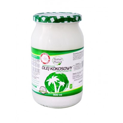Olej kokosowy nierafinowany Natur Planet 900ml