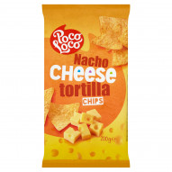 Poco Loco Chipsy kukurydziane o smaku sera 200 g