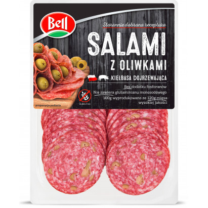 Bell Salami z oliwkami 80g