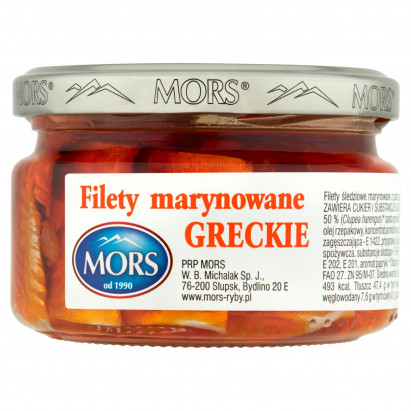 Mors Filety marynowane greckie 200 g