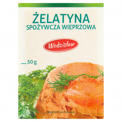 Wodzisław Żelatyna spożywcza wieprzowa 50 g