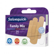 SALVEQUICK plastry Family Mix 26 szt.