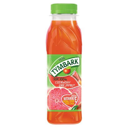 Tymbark Czerwony grejpfrut Sok 100% 300 ml