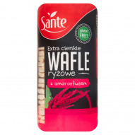 Sante Extra cienkie wafle ryżowe z amarantusem 110 g