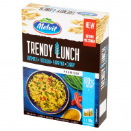 Melvit Premium Trendy Lunch basmati fasolka papryka curry 320 g (4 x 80 g)