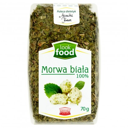Look Food Morwa biała 100% Herbatka ziołowa 70 g