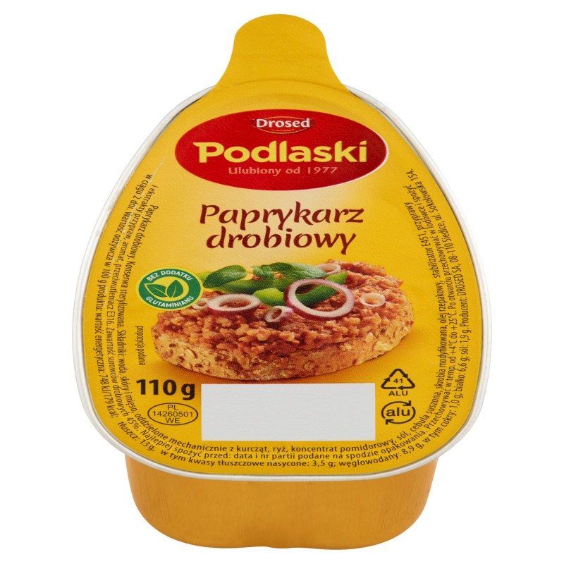 Drosed mixed Turkey mt/pltry p'karz/ woodcutter choice 110g (5901204006292)