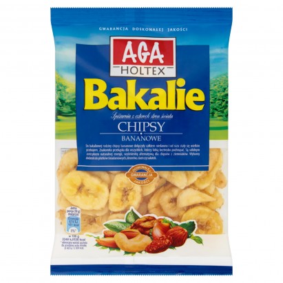Bakalie Chipsy bananowe 80 g