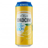 Okocim Radler Biały Piwo bezalkoholowe z lemoniadą cytryna 500 ml