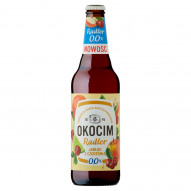 Okocim Radler Piwo bezalkoholowe z lemoniadą jabłko z czereśnią 500 ml