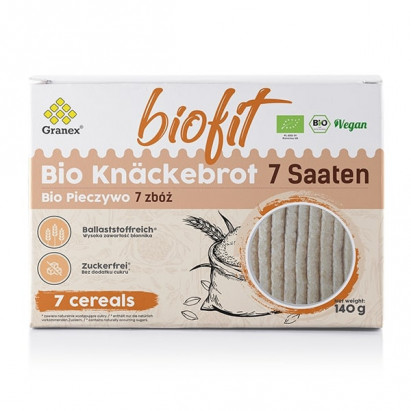PIECZYWO 7 ZBÓŻ BIO 140G GRANEX BIOFIT