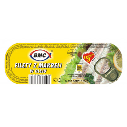 BMC FIL.MAKRELA OLEJ 175G