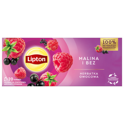 Lipton Herbatka owocowa Malina i Bez 20TB