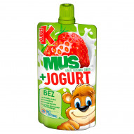 Kubuś Mus + Jogurt banan truskawka jabłko 80 g