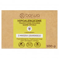 Barwa Hipoalergiczne tradycyjne polskie szare mydło z ekstraktem z mniszka lekarskiego 100 g