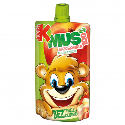 Kubuś Mus 100% brzoskwinia jabłko banan marchew 100 g