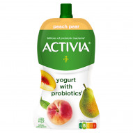 Activia Jogurt brzoskwiniowo-gruszkowy 130 g