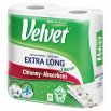 Velvet Extra Long Decor Ręcznik papierowy 2 rolki