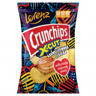 Crunchips X-Cut Chipsy ziemniaczane karmelizowana cebulka 140 g