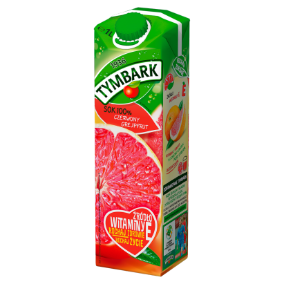 Tymbark Czerwony grejpfrut sok 100% 1 l