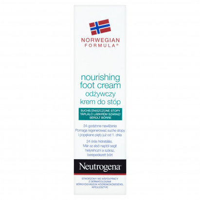 NEUTROGENA Formuła Norweska Odżywczy krem do stóp 50 ml