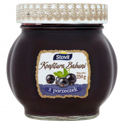 Stovit Konfitura Babuni z porzeczek 250 g