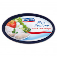 Marinus Filety śledziowe w sosie śmietanowym 150 g