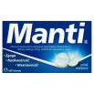 Manti 200 mg + 200 mg + 25 mg Tabletki do rozgryzania i żucia smak miętowy 8 tabletek