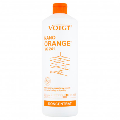 Voigt Nano Orange VC 241 Nowoczesny zapachowy środek do mycia i pielęgnacji podłóg 1 l