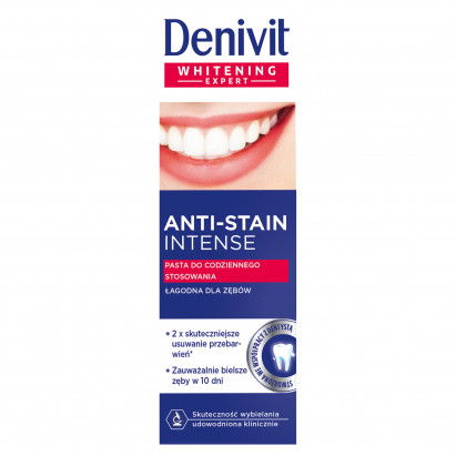Denivit Anti-Stain Intense Pasta do codziennego stosowania 50 ml