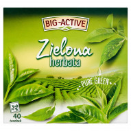 Big-Active Zielona herbata Pure Green 72 g (40 x 1,8 g)