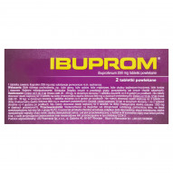 Ibuprom Tabletki powlekane 2 sztuki