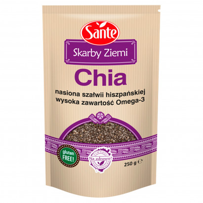 Sante Skarby Ziemi Chia nasiona szałwii hiszpańskiej 250 g