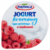 Piątnica Jogurt kremowy typu greckiego z malinami 150 g