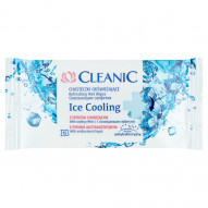 Cleanic Ice Cooling Chusteczki odświeżające 15 sztuk