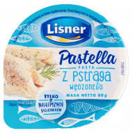 Lisner Pastella Pasta z pstrąga wędzonego 80 g
