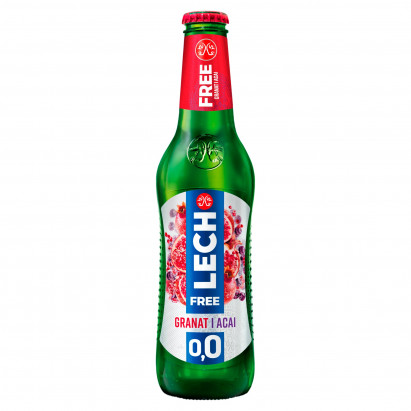 Lech Free Piwo bezalkoholowe granat i acai 330 ml