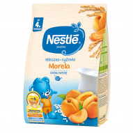 Nestlé Kaszka mleczno-ryżowa morela dla niemowląt po 4. miesiącu 230 g