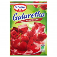 Dr. Oetker Galaretka o smaku wiśniowym 77 g