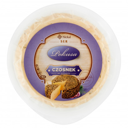 Pokusa Ser półtwardy czosnek 0,350 kg