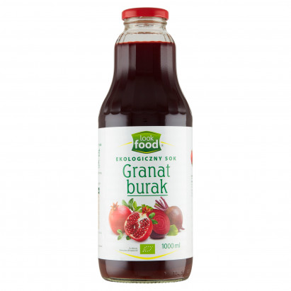 Look Food Ekologiczny sok granat burak 1000 ml