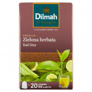 Dilmah Premium Zielona herbata Earl Grey 30 g (20 x 1,5 g)