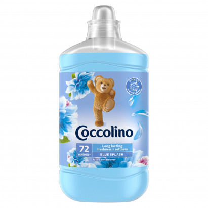 Coccolino Blue Splash Płyn do płukania tkanin koncentrat 1800 ml (72 prania)