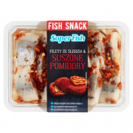SuperFish Filety ze śledzia & suszone pomidory 200 g