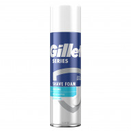 Gillette Series Chłodząca pianka do golenia z&nbsp;eukaliptusem, 250&nbsp;ml