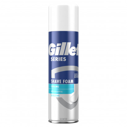 Gillette Series Chłodząca pianka do golenia z&nbsp;eukaliptusem, 250&nbsp;ml